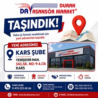 DURAK ASANSÖR MARKET KARS ŞUBE